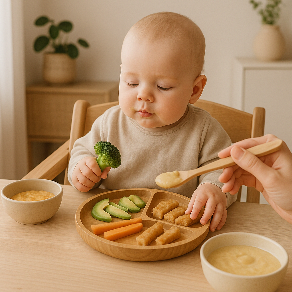 Introdução Alimentar aos 6 Meses: BLW vs Papas